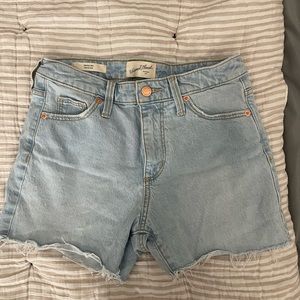 Universal Threads Midi High Rise Jean Shorts